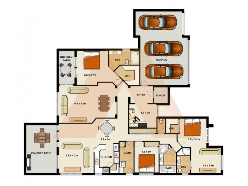 16 Harwood Place, Parkinson QLD 4115 Floorplan