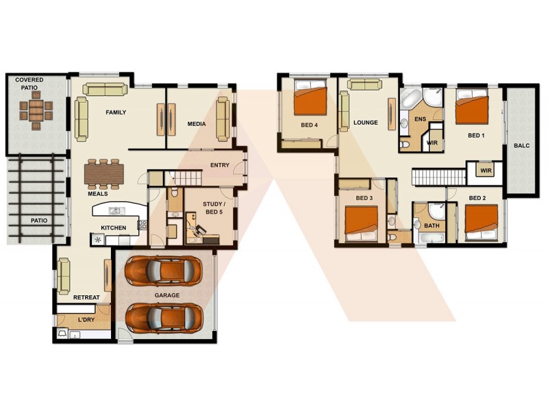 23 Elm Place, Heathwood QLD 4110 Floorplan