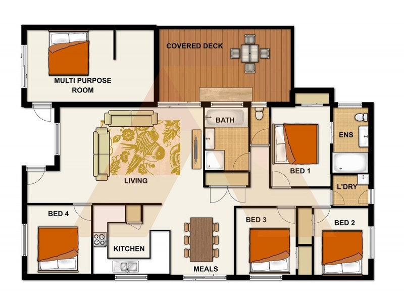 24 Jade Garden Drive, Boronia Heights QLD 4124 Floorplan
