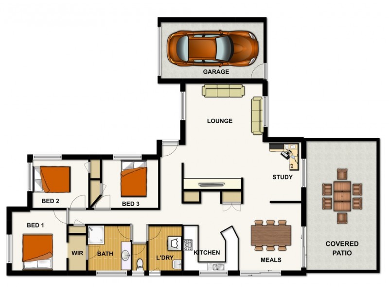 4 Whetton Court, Boronia Heights QLD 4124 Floorplan