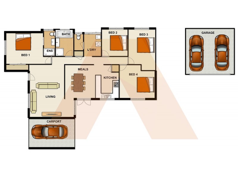 32 Parklands Drive, Boronia Heights QLD 4124 Floorplan