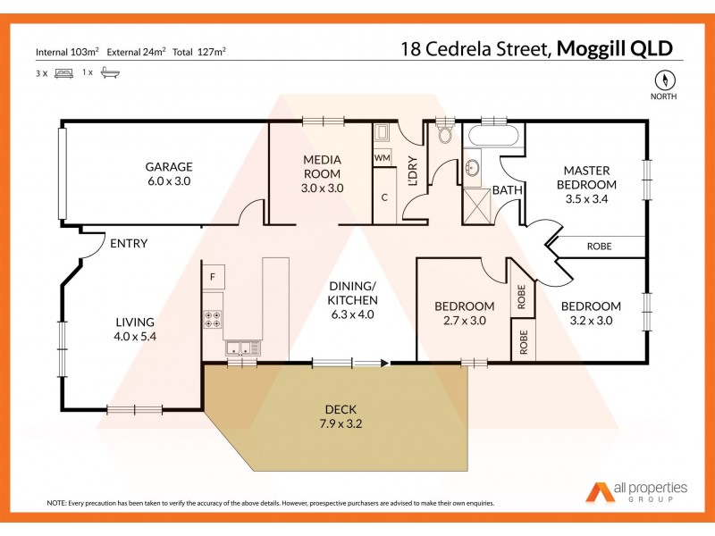 18 Cedrela Street, Moggill QLD 4070 Floorplan