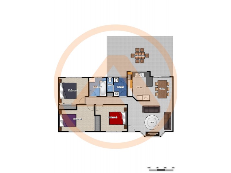 9 Rundell Street, Crestmead QLD 4132 Floorplan