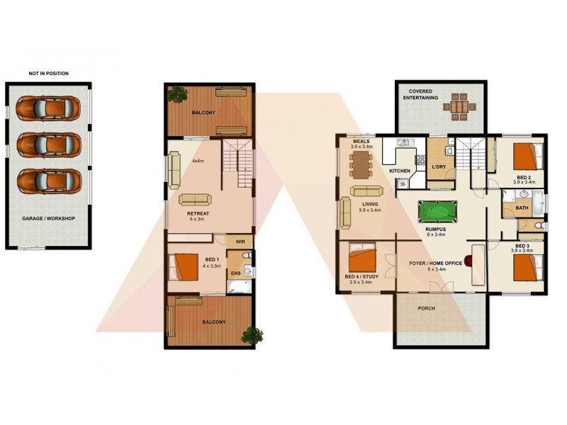 73-77 Five Oak Green Court, Jimboomba QLD 4280 Floorplan