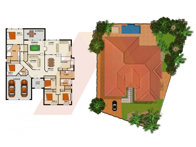 56 Ontario Crescent, Parkinson QLD 4115 Floorplan