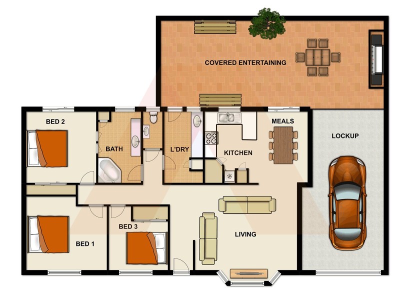 19 Samantha Street, Boronia Heights QLD 4124 Floorplan