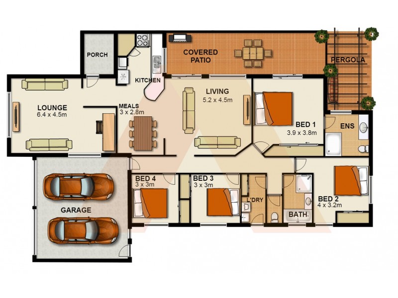 3 Matilda Way, Calamvale QLD 4116 Floorplan