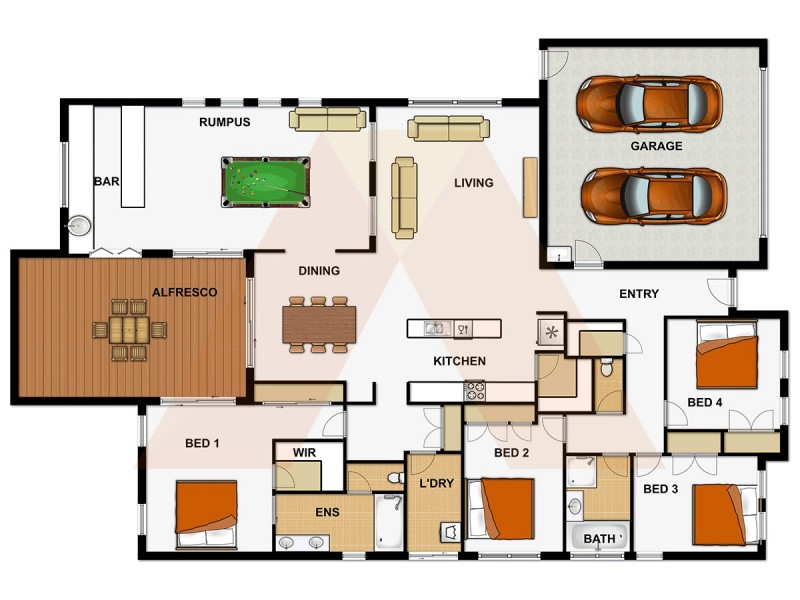 16 Watergum Street, Heathwood QLD 4110 Floorplan