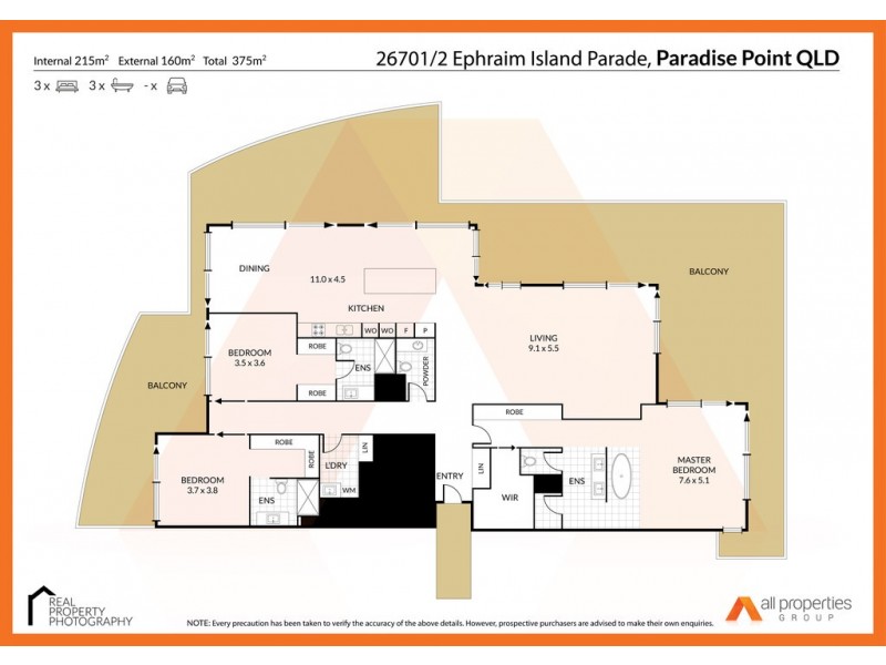 26701/2 Ephraim Island, Paradise Point QLD 4216 Floorplan