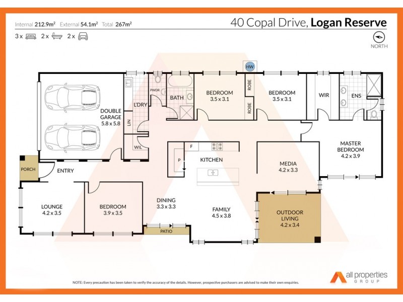 40 Copal Drive, Logan Reserve QLD 4133 Floorplan