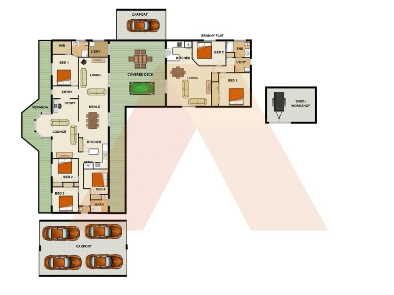 41-47 Blacksmith Court, Jimboomba QLD 4280 Floorplan