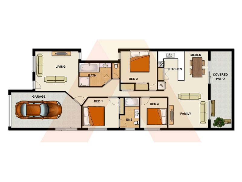 44 St James Street, Forest Lake QLD 4078 Floorplan