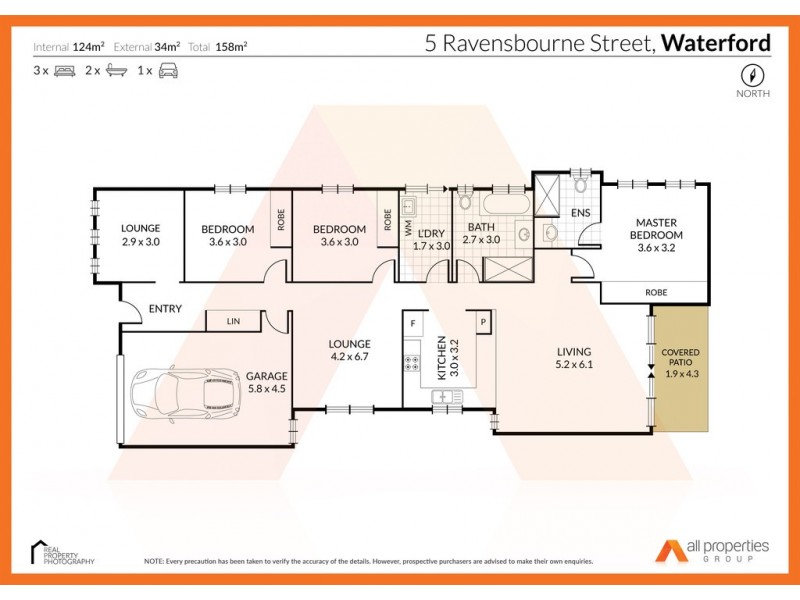 5 Ravensbourne Cct, Waterford QLD 4133 Floorplan