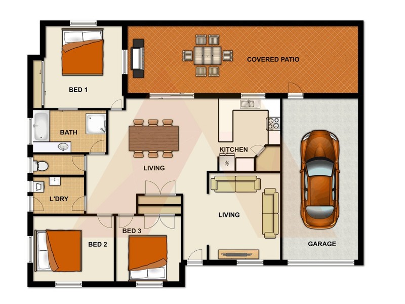 29 SOLANDRA CIRCUIT, Regents Park QLD 4118 Floorplan