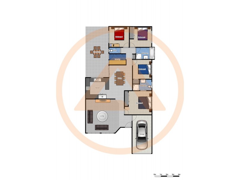 22 Lockerbie Court, Boronia Heights QLD 4124 Floorplan