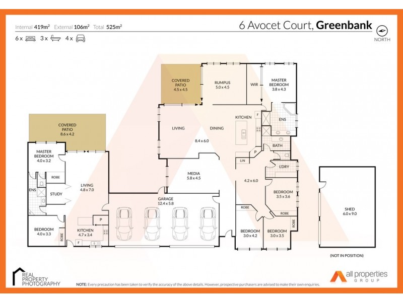 6-10 Avocet Court, Greenbank QLD 4124 Floorplan