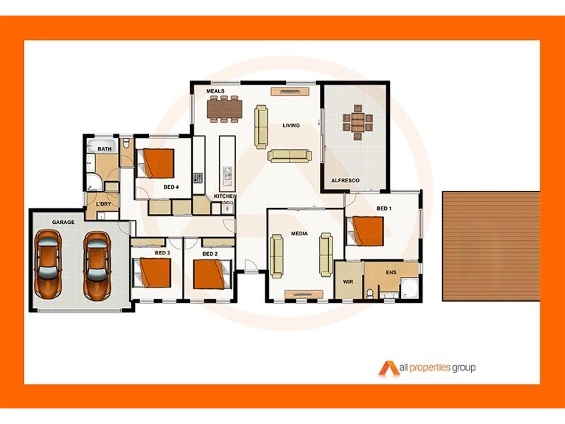 10 Brush Box Place, Heathwood QLD 4110 Floorplan