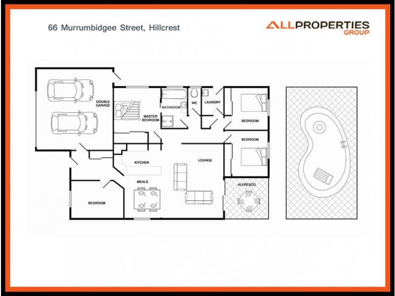 66 Murrumbidgee Street, Hillcrest QLD 4118 Floorplan