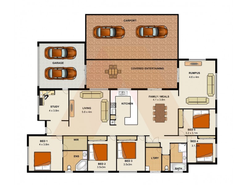 28 James Street, Crestmead QLD 4132 Floorplan