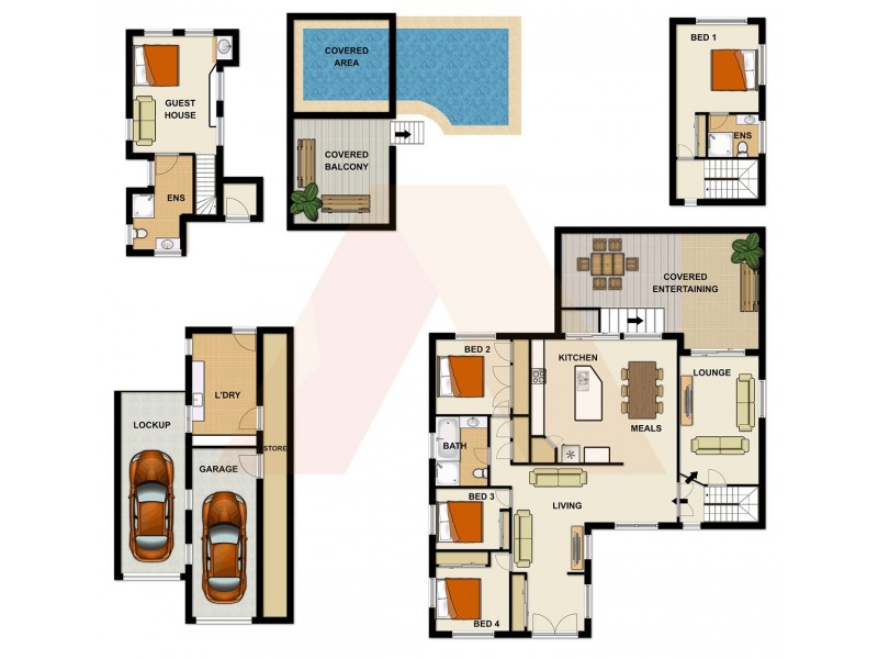 136 Clough Street, Mount Gravatt QLD 4122 Floorplan