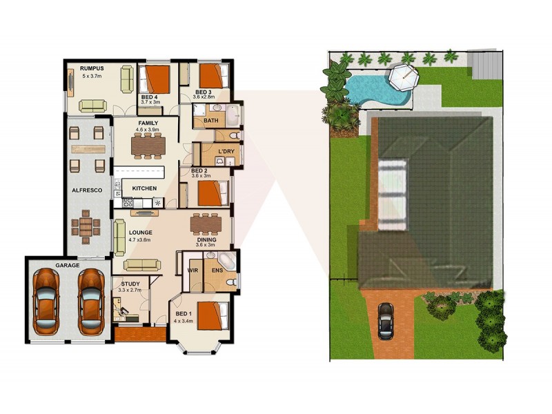 122 Bannockburn Crescent, Parkinson QLD 4115 Floorplan