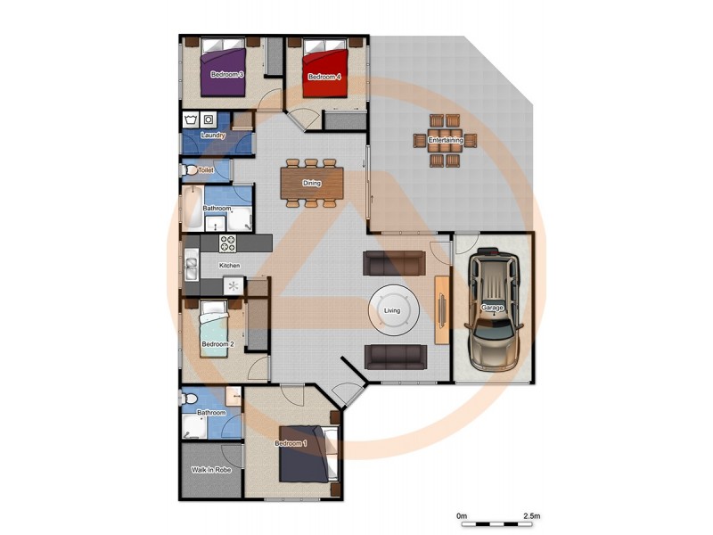 6 Lucas Court, Crestmead QLD 4132 Floorplan