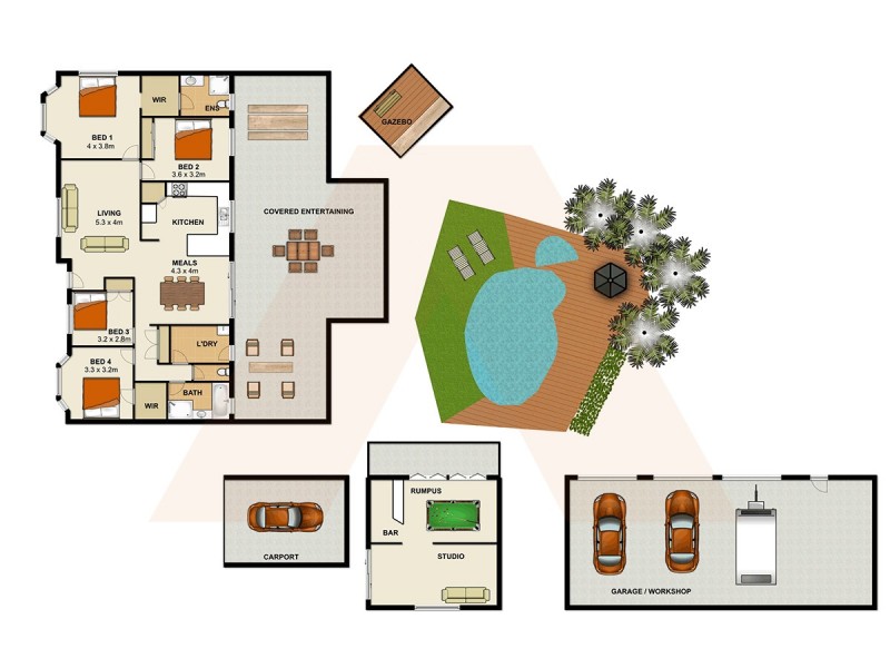 11-15 Drifter Court, Jimboomba QLD 4280 Floorplan