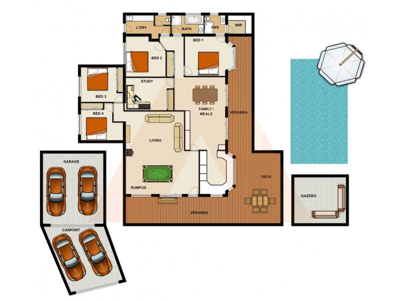 51-53 Johanna St, Jimboomba QLD 4280 Floorplan