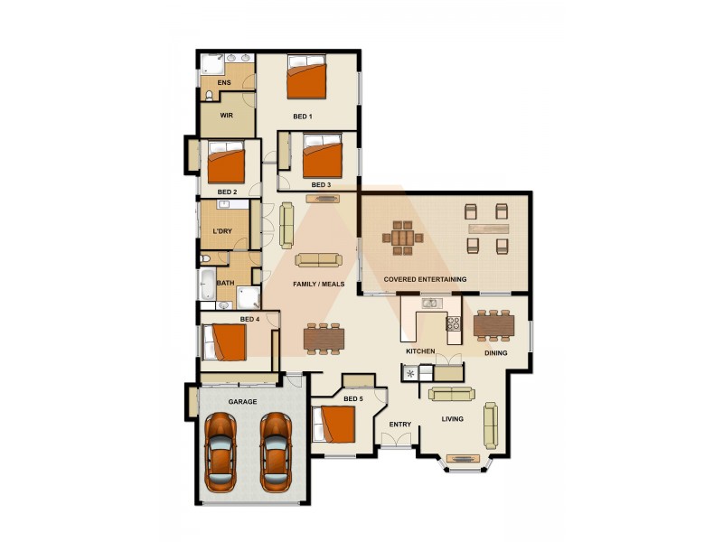 19 Bonneville Cres, Parkinson QLD 4115 Floorplan