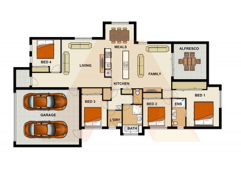 4 Steelwood Street, Heathwood QLD 4110 Floorplan