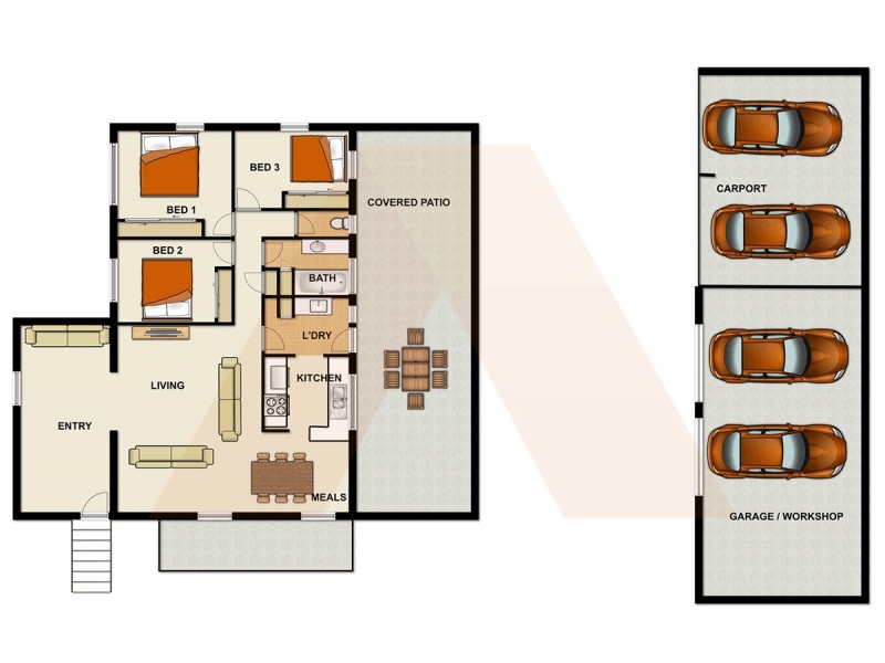 3 Chandler Street, Acacia Ridge QLD 4110 Floorplan