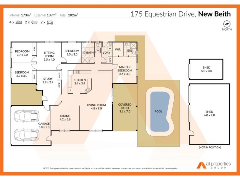 175-179 Equestrian Drive, New Beith QLD 4124 Floorplan