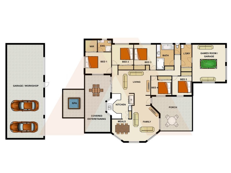 51 GORDONIA DRIVE, Regents Park QLD 4118 Floorplan