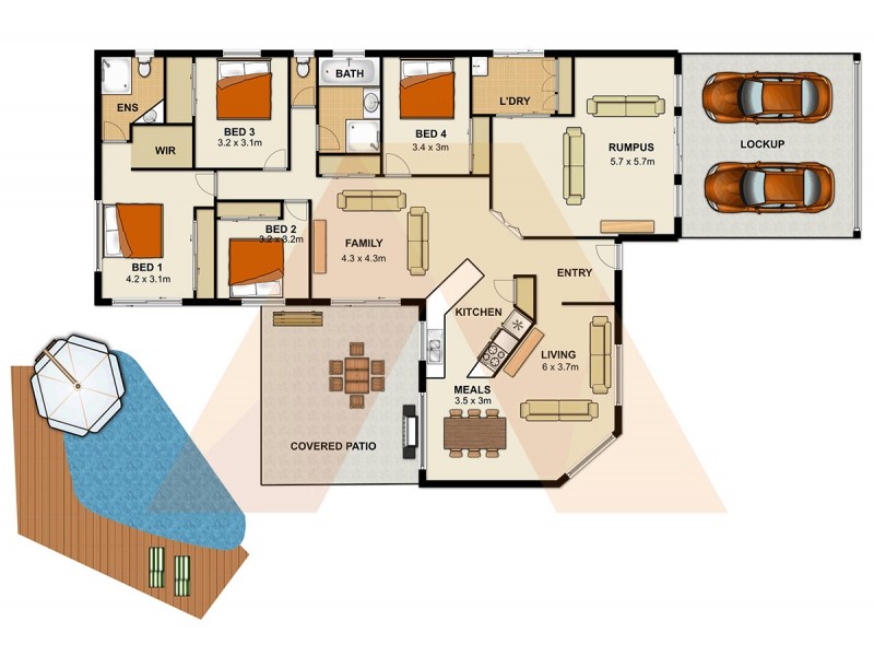 11 Balgownie Crescent, Parkinson QLD 4115 Floorplan