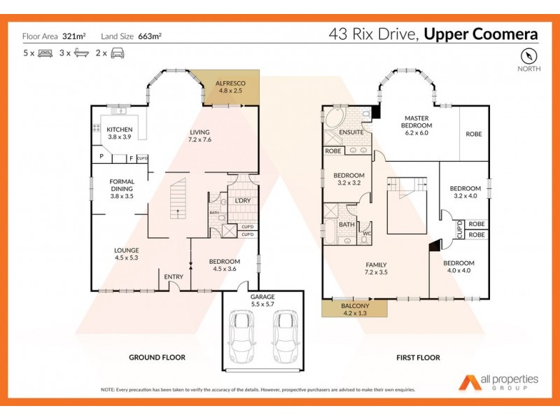 43 Rix Drive, Upper Coomera QLD 4209 Floorplan