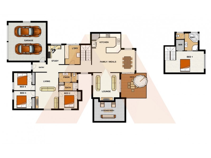 14 Bottlebrush Street, Heathwood QLD 4110 Floorplan