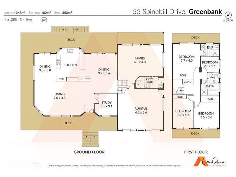 55-59 Spinebill Dr, Greenbank QLD 4124 Floorplan