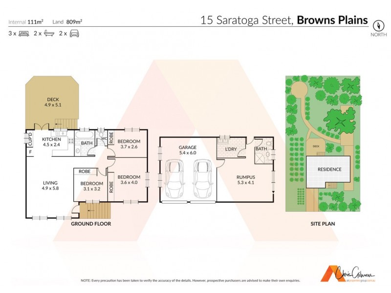 15 Saratoga St, Browns Plains QLD 4118 Floorplan