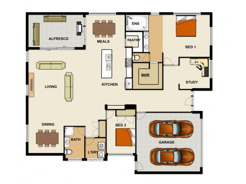 138 Trinity Way, Drewvale QLD 4116 Floorplan