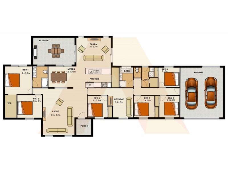 43-45 Olley Street, New Beith QLD 4124 Floorplan