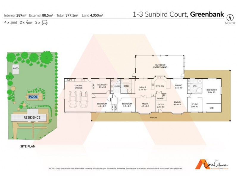 1-3 Sunbird Ct, Greenbank QLD 4124 Floorplan
