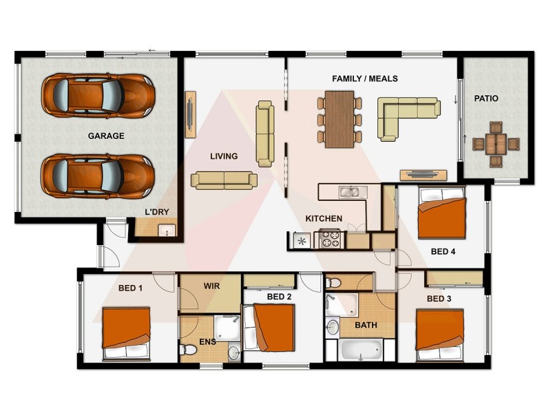 9 MARIGOLD AVENUE, Regents Park QLD 4118 Floorplan