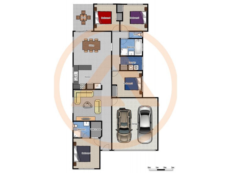 23 Griffen Place, Crestmead QLD 4132 Floorplan
