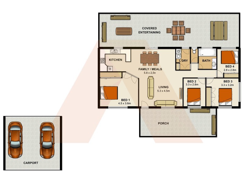 21-23 Cedar Vale Road, Cedar Vale QLD 4285 Floorplan