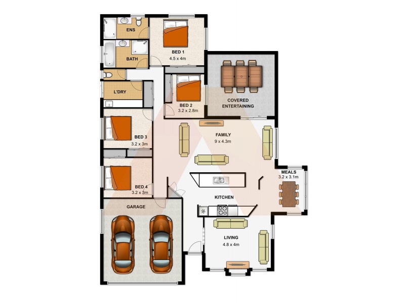 15 Swanbrook Place, Parkinson QLD 4115 Floorplan