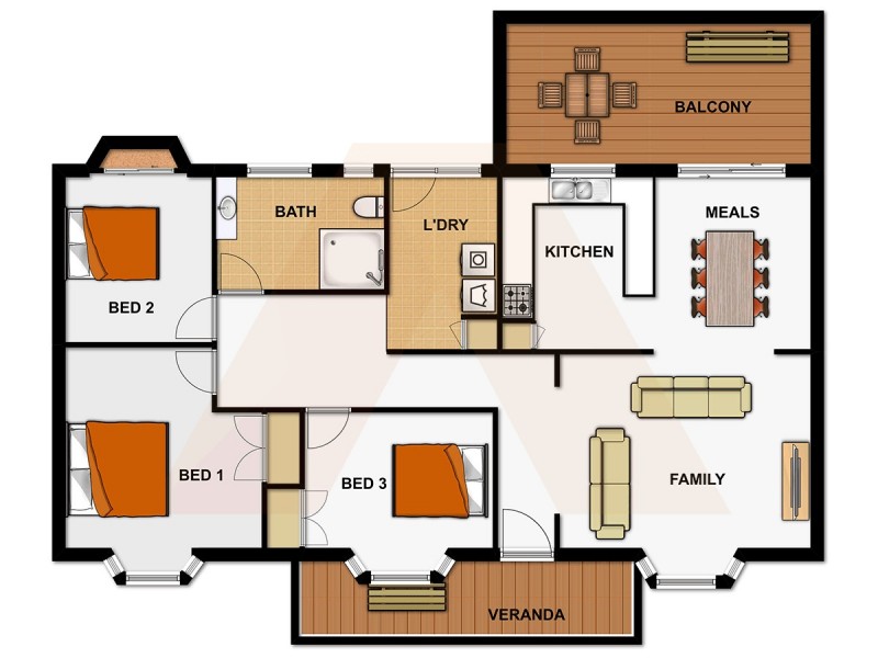 16 Dornock Drive, Boronia Heights QLD 4124 Floorplan