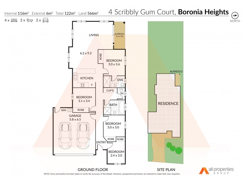 Boronia Heights QLD 4124 Floorplan