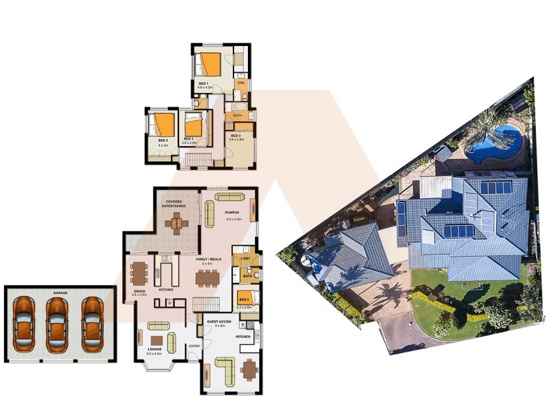 5 Saint Clair Close, Parkinson QLD 4115 Floorplan