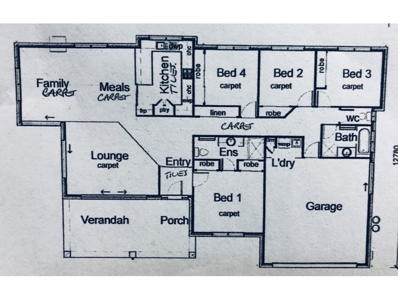 2 Chaka Street, Hillcrest QLD 4118 Floorplan