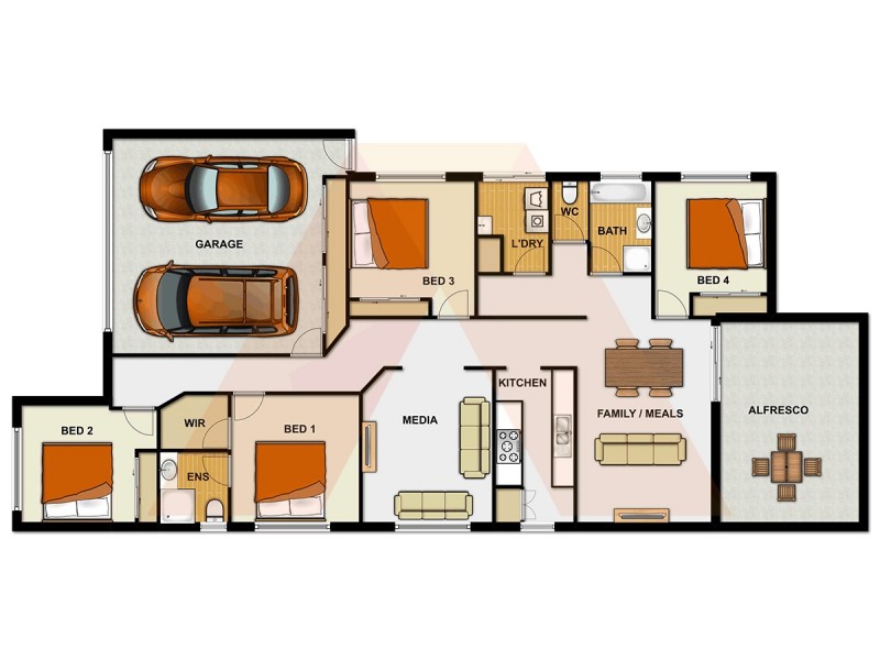 7 Bignonia Close, Heathwood QLD 4110 Floorplan